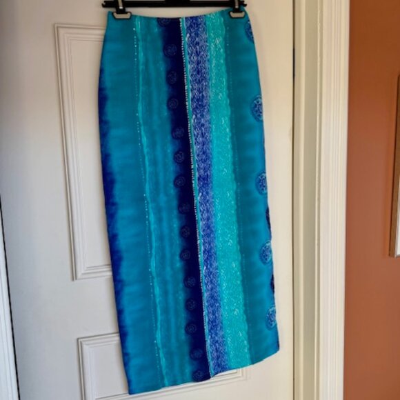 Long Tropical Skirt - Picture 1 of 6